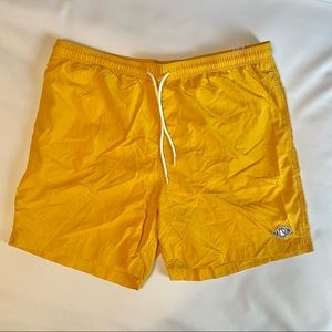 Pacsun Yellow Swim Trunks